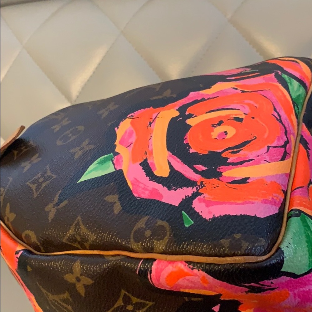 🌹Louis Vuitton 🌷Stephen Sprouse Roses Speedy30🌹 - Picture 11 of 16